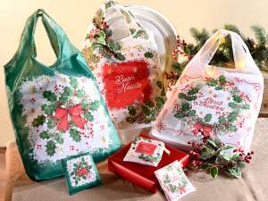 Bolsa de compras navideñas al por mayor