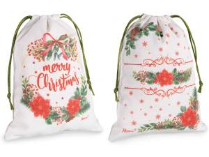 Mayorista de bolsas de tela decoración navideña