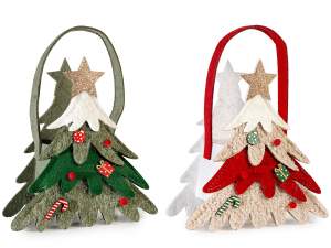 Bolsa de tela para árbol de Navidad al por mayor