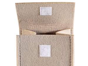 Bolsas de tela dulce al por mayor con elfos navide