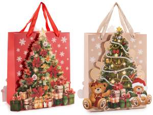 Bolsas navideñas 3D al por mayor