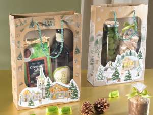 Mayorista de sobres navideños con ventana