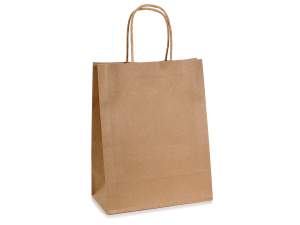 Bolsa de papel mediana al por mayor