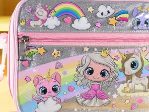 Mayorista bolsa térmica para almuerzo para niña