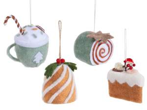 décorations d'arbres de Noël en gros et bonbons