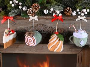 décorations d'arbres de Noël en gros et bonbons