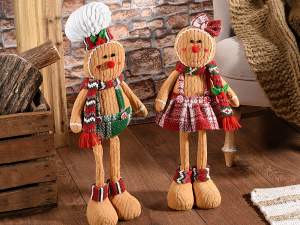 Vente en gros bonhomme de pain d'épice de décorati