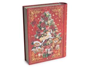wholesale gift box metal book christmas