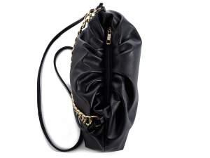 Ingrosso borsa arricciata similpelle