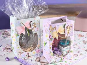 ingrosso sacchetto portadolci pasqua vetrinetta