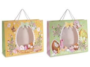 ingrosso borsa dolci uovo di pasqua con finestra