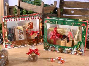 ingrosso busta finestra natale bigliettino regalo