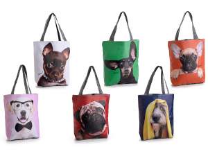 Ingrosso borse shopper bag animali