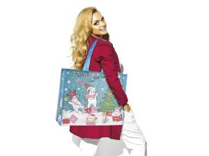 Grossista borse spesa shopping stampa gatti