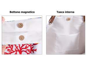 ingrosso borsa mare donna spiaggia corallo