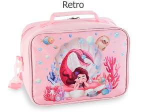 borsa termica lunch box sirenetta bimba ingrosso
