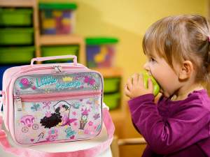 Ingrosso borse frigo lunch box porta merende bimba