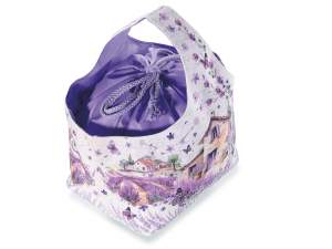 ingrosso cestino borsa con sacchetto lavanda