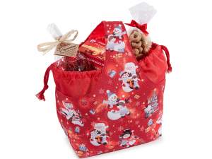 ingrosso borsetta sacchetto regalo natale