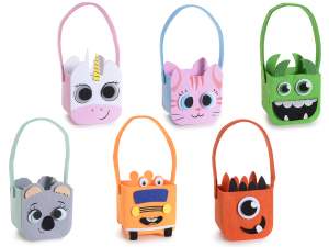 Borsette bimbi in panno all'ingrosso