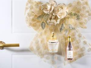 Botella de vino de árbol de Navidad al por mayor