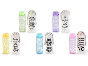 Bolsa de lona ecológica para botellas al por mayor