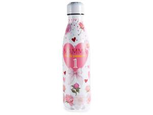 Botella térmica de acero inoxidable de 500 ml para mamá