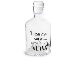 Al por mayor posavasos de botella de vidrio