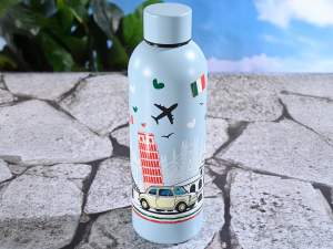 ingrosso bottiglia termica bandiera italia