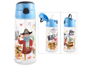 ingrosso bottiglia borraccia pirati bimbi