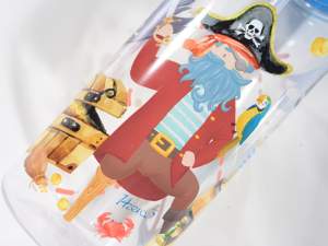 ingrosso bottiglia borraccia pirati bimbi