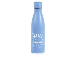 Grossisti bottiglie termiche 500 ml inox azzurro