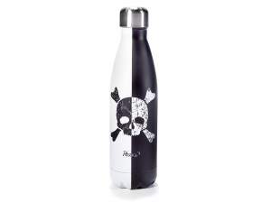 Grossista bottiglie teschio black white