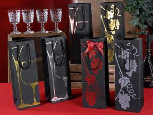 Wholesale wine bottle bag