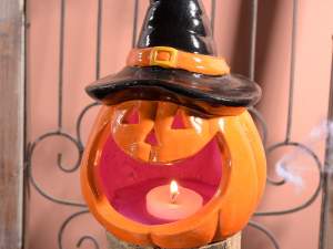 Bougeoir grossiste citrouilles d'Halloween