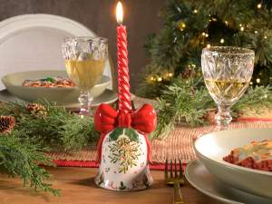 bougeoir cloche de Noël en gros