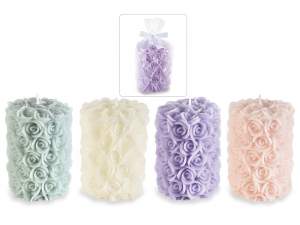 Bougies roses colorées en gros