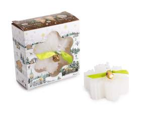 bougie cadeau flocon de neige en gros