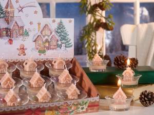 bougies en pain d'épices de Noël en gros