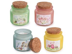 grossiste bougies parfumées pot en verre