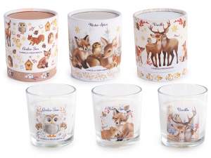 coffret cadeau en gros de pots à bougies