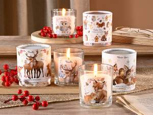 coffret cadeau en gros de pots à bougies