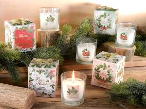 bougie cadeau de Noël en gros