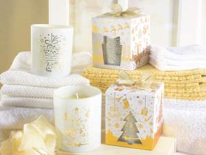 grossiste de bougies cadeaux de Noël