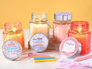 gros pot de parfum pour bougie