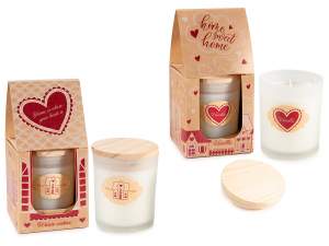 bougie parfumée en pot cadeau en gros