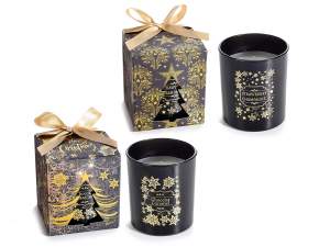 Coffret cadeau de bougies parfumées en gros