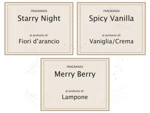 bougies parfumées de Noël en gros