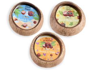bougies en noix de coco produites en gros