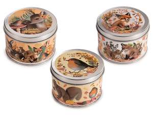 bougies parfumées d'automne en gros